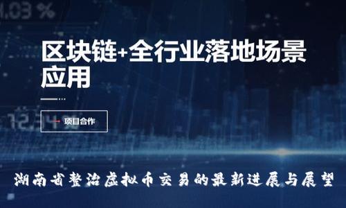 湖南省整治虚拟币交易的最新进展与展望