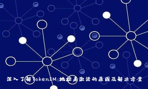 深入了解TokenIM：地址未激活的原因及解决方案
