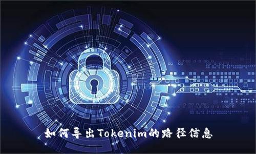 如何导出Tokenim的路径信息