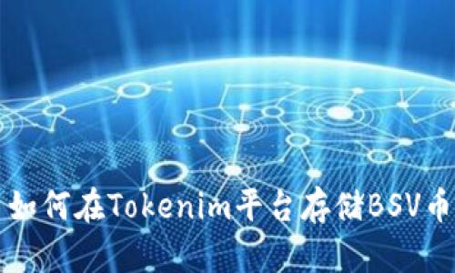 如何在Tokenim平台存储BSV币