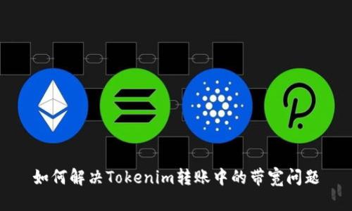 如何解决Tokenim转账中的带宽问题